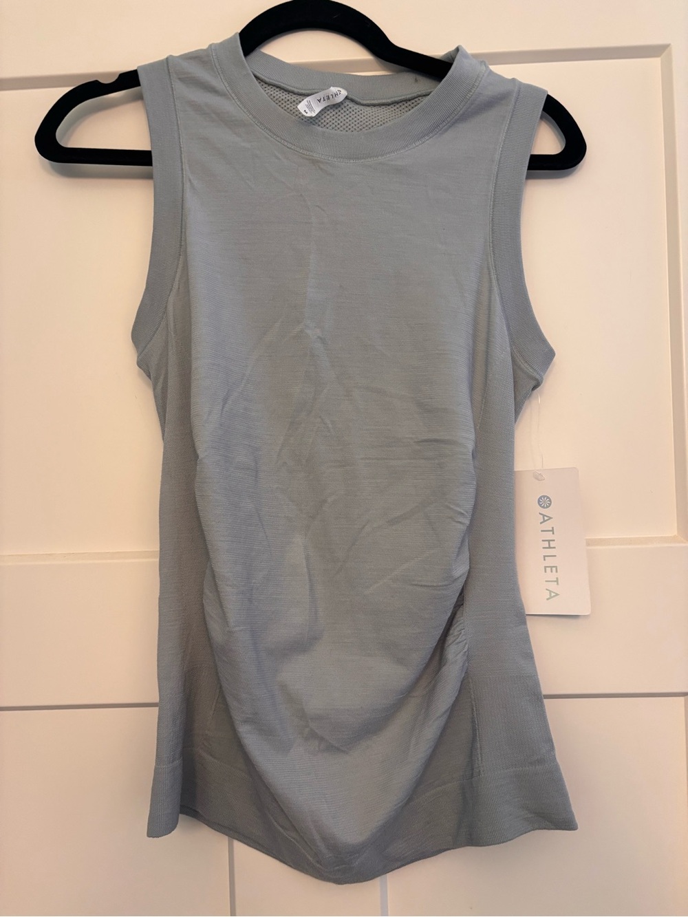 Athleta Women’s Foresthill Ascent Performance Muscle Tank Gray Size M